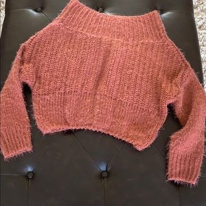 Cropped sweater